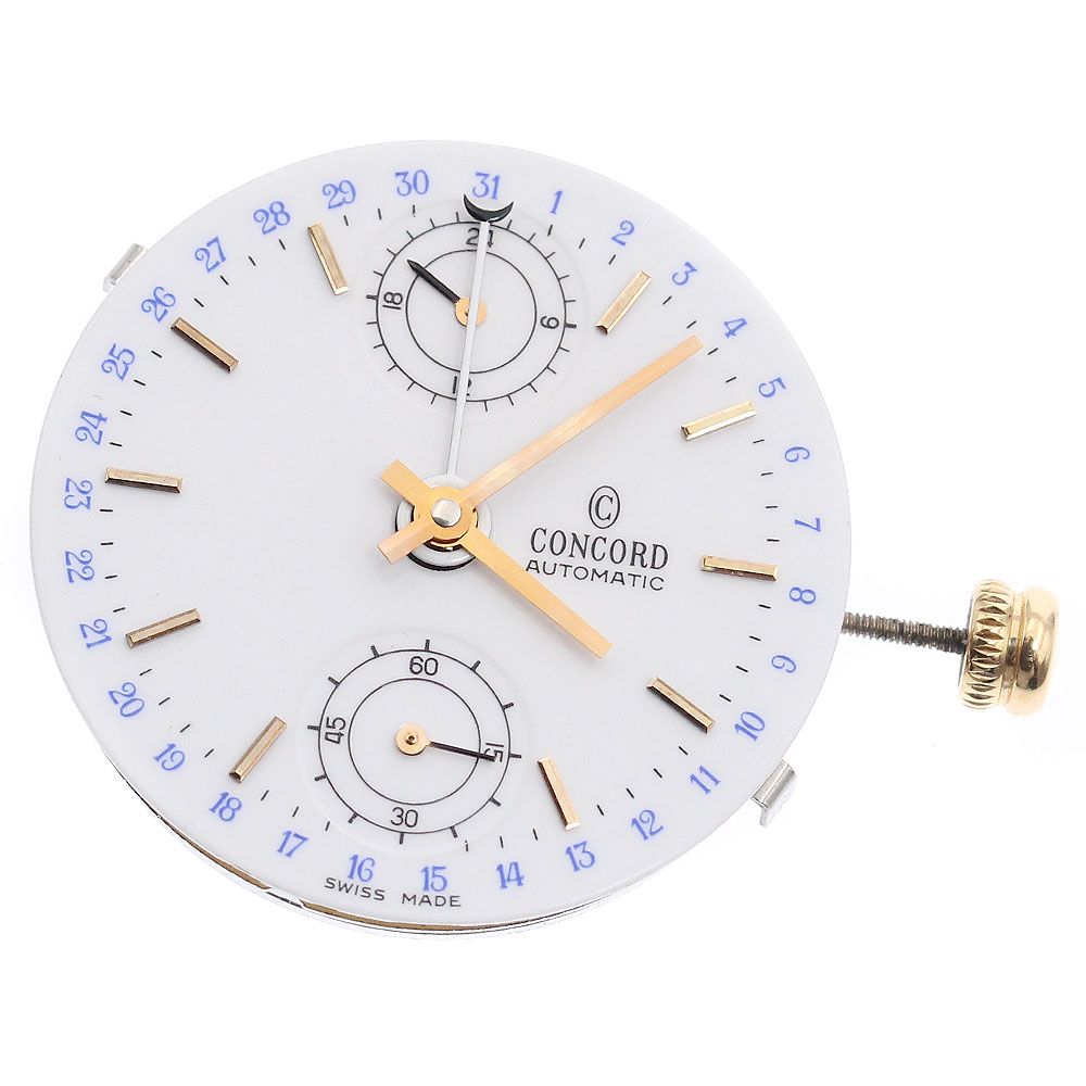 ジャンクコンコルド Concord cal.2892-2 デイト ムーブメント 自動巻き  