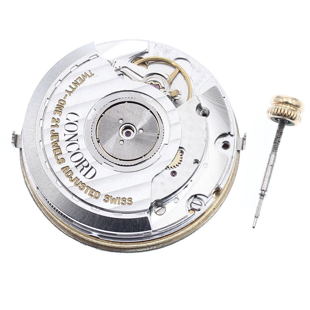 ジャンクコンコルド Concord cal.2892-2 デイト ムーブメント 自動巻き  