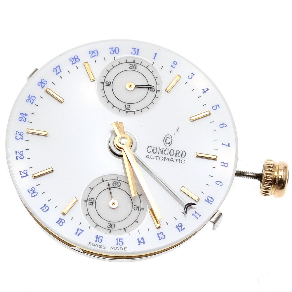 ジャンクコンコルド Concord cal.2892-2 デイト ムーブメント 自動巻き  