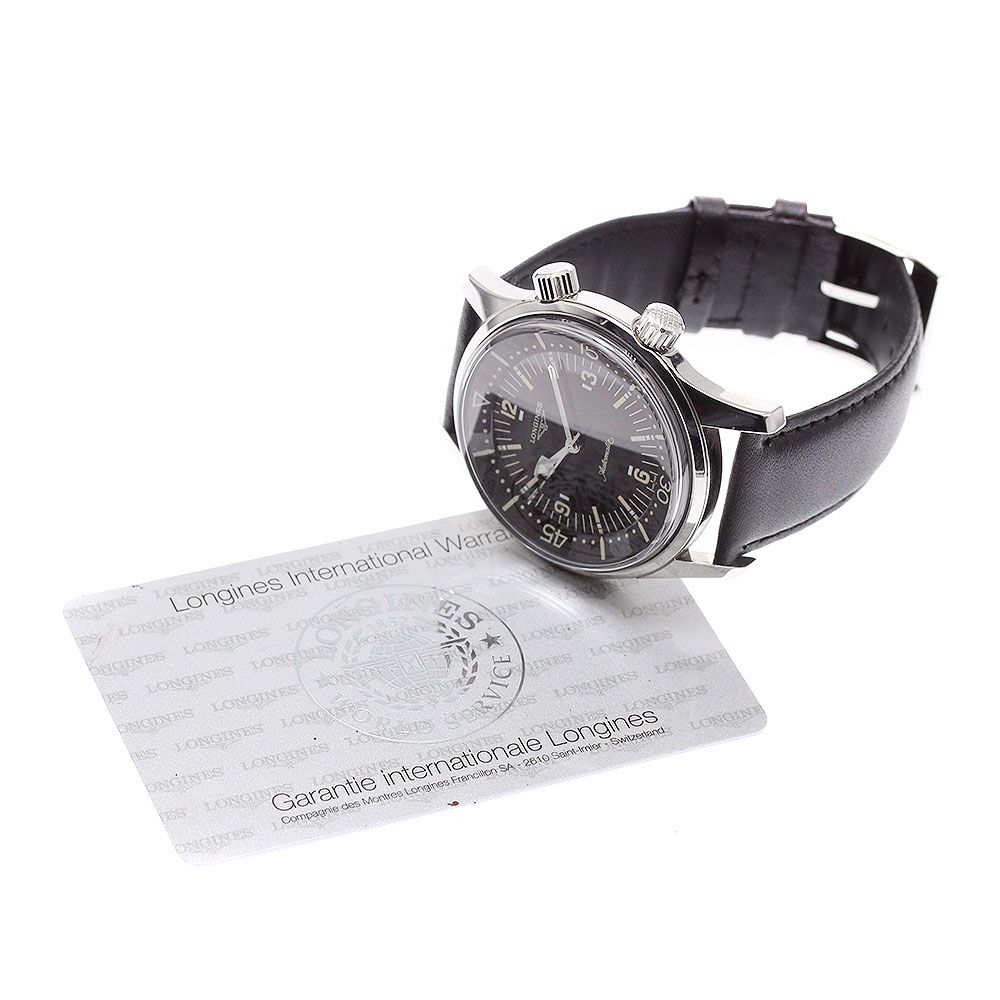 ロンジン LONGINES L3.674.4 レジェンドダイバー デイト 自動巻き  