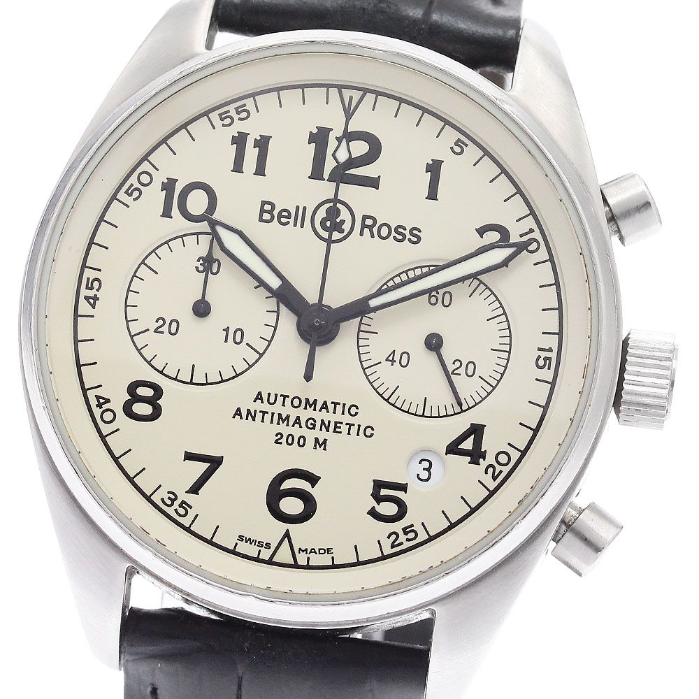 ベル＆ロス Bell＆Ross 126.A ヴィンテージ デイト クロノグラフ 自動