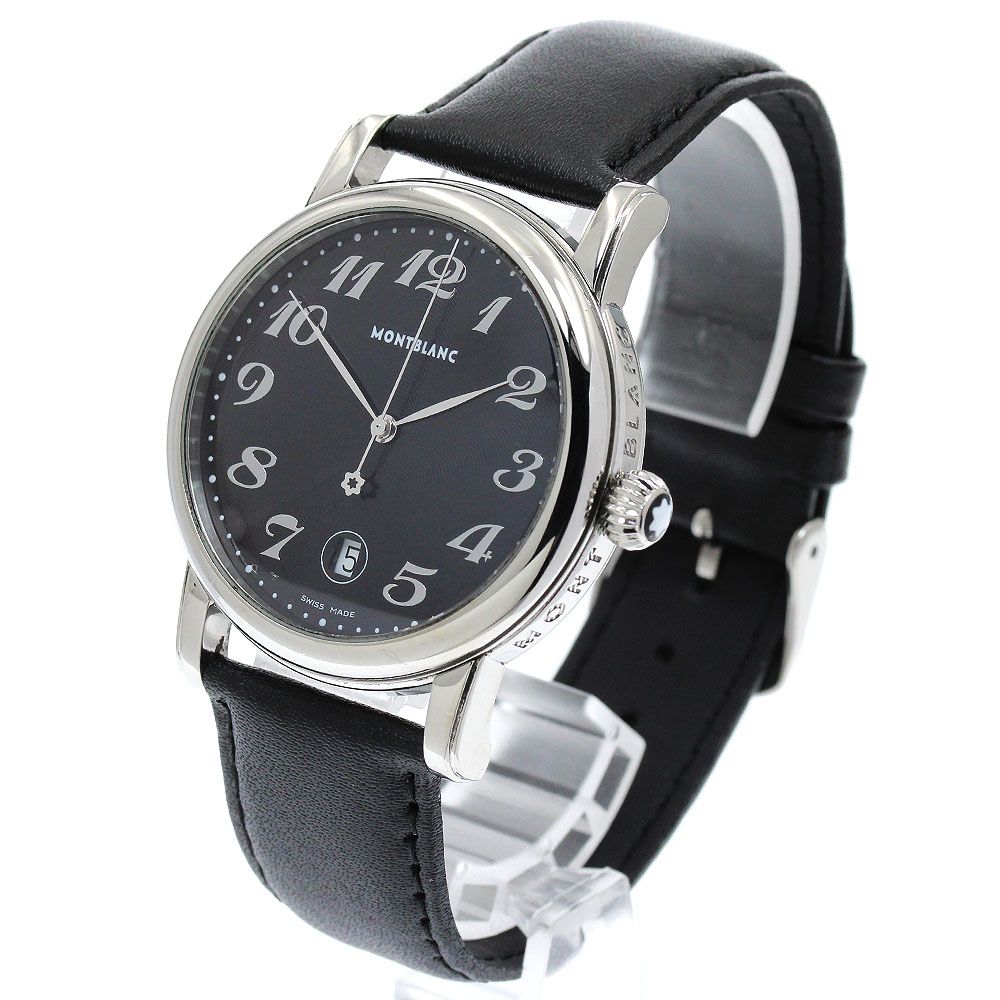モンブラン MONTBLANC 7072 マイスターシュテュック デイト クォーツ  