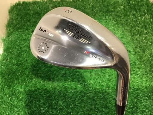 【】 タイトリスト VOKEY SPIN MILLED SM6 ツアークロム 58°/12°K ウェッジ WG NS PRO 950GH (フレックスS) メンズ 男性用 右利き 右用 Dランク ゴルフクラブ