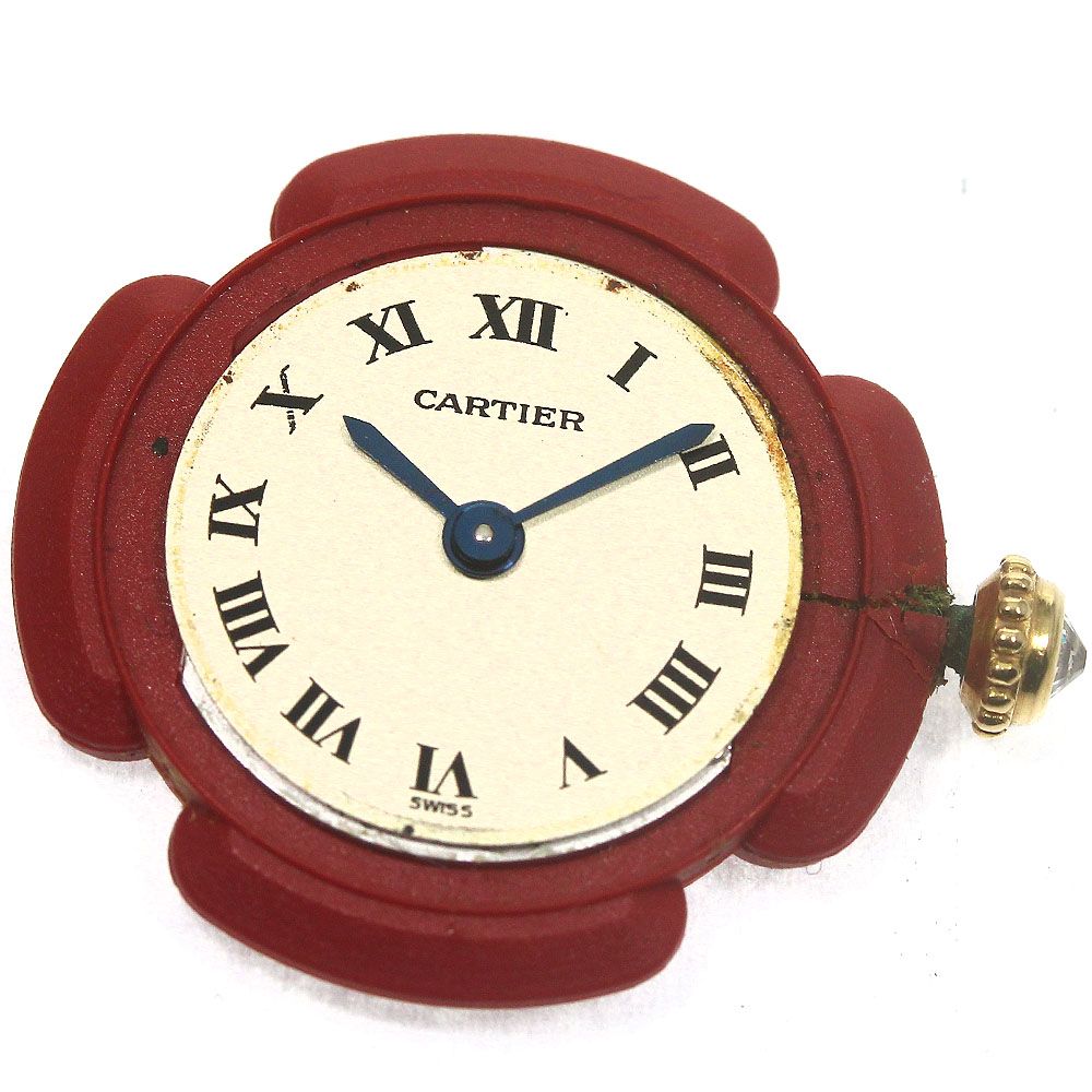 ジャンクカルティエ CARTIER cal.057 ムーブメント クォーツ レディース_A-92