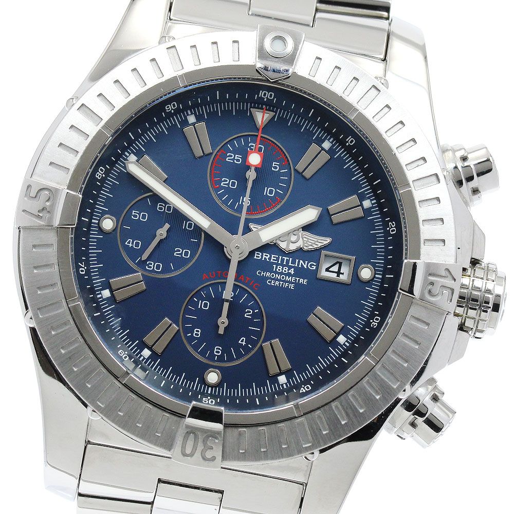 ブライトリング BREITLING A13370 スーパーアベンジャー クロノグラフ デイト 自動巻き メンズ _913464