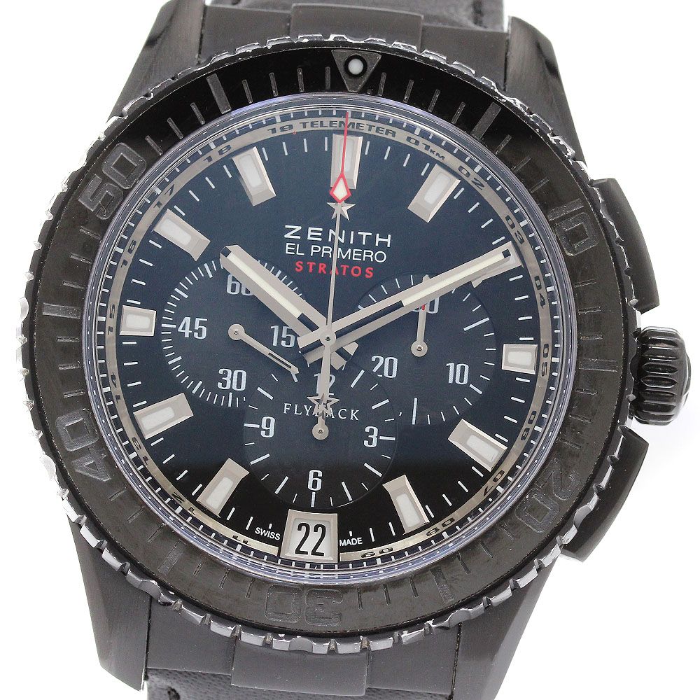 ゼニス ZENITH 24.2060.405 エルプリメロ ストラトス フライバック デイト クロノグラフ 自動巻き メンズ _914302 ゼニス ZENITH 24.2060.405 エルプリメロ ストラトス フライバック