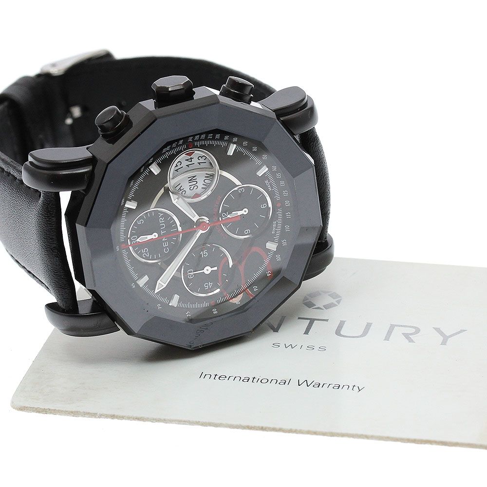 センチュリー CENTURY 606.4.D.50D.19.15D.CY1 プライムタイム エゴス クロノグラフ デイデイト 自動巻き メンズ 保証書付き_919531