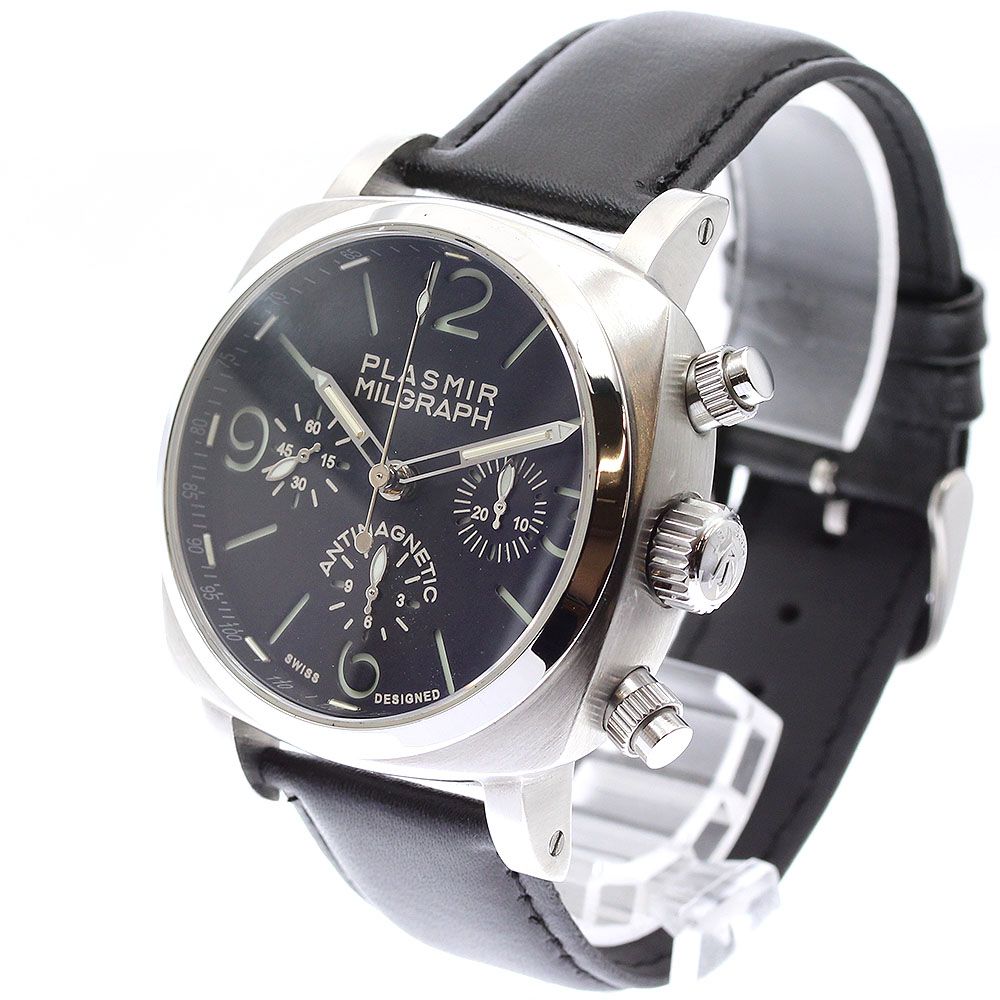 RXW R X W VJ 1973 プラズミール ミルグラフ クロノグラフ 自動巻き メンズ_912231