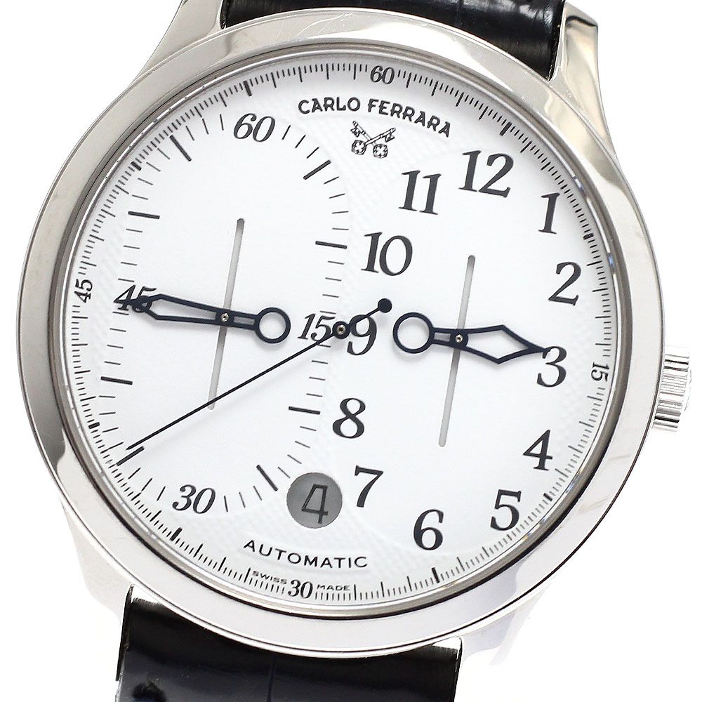 カルロフェラーラ CARLO FERRARA CF1997 レギュレーター クラシック デイト 自動巻き メンズ _917181