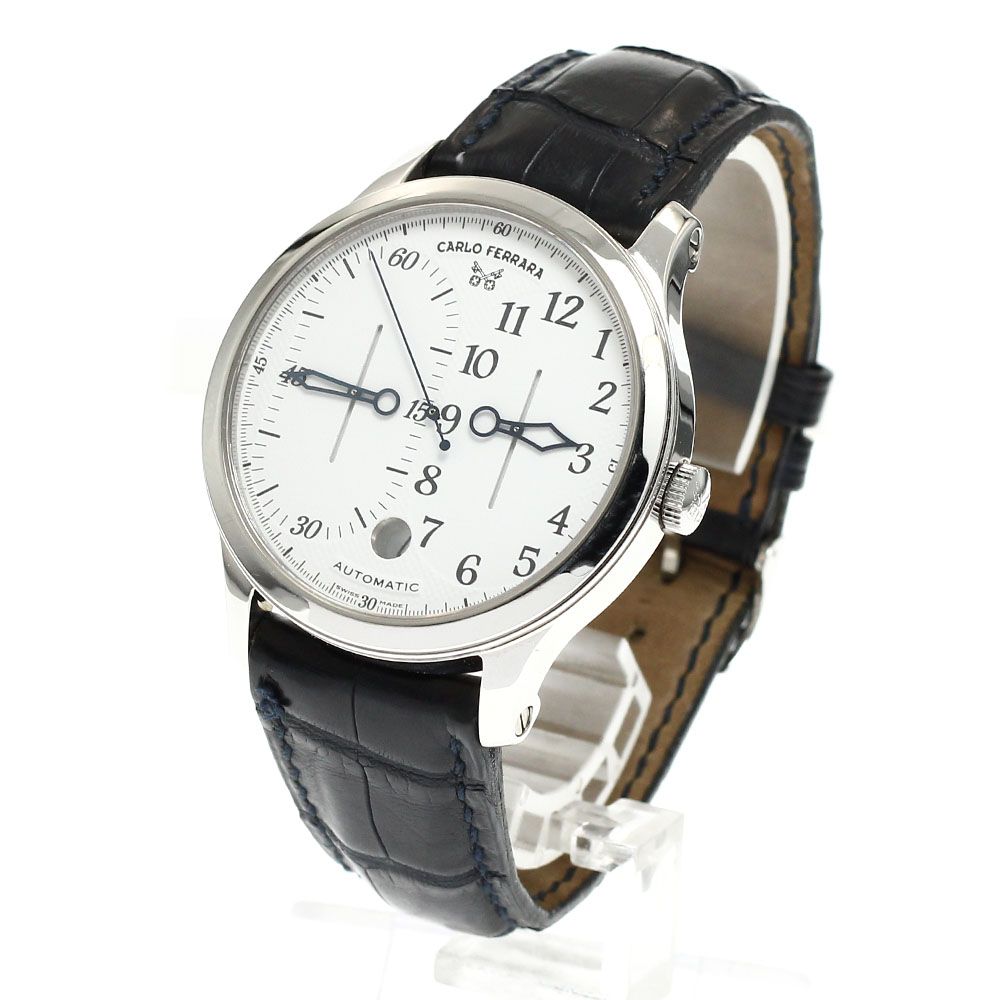 カルロフェラーラ CARLO FERRARA CF1997 レギュレーター クラシック デイト 自動巻き メンズ _917181