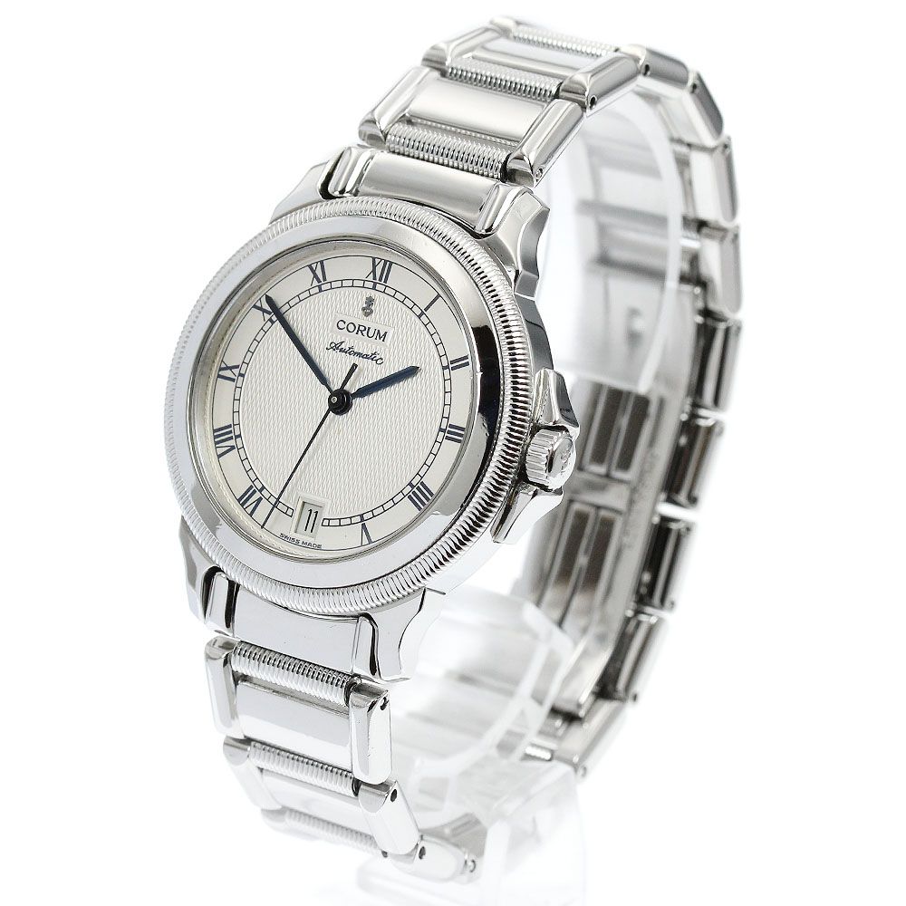 コルム CORUM 89.211.20 M084 テンプ メカニック デイト 自動巻き メンズ_917604