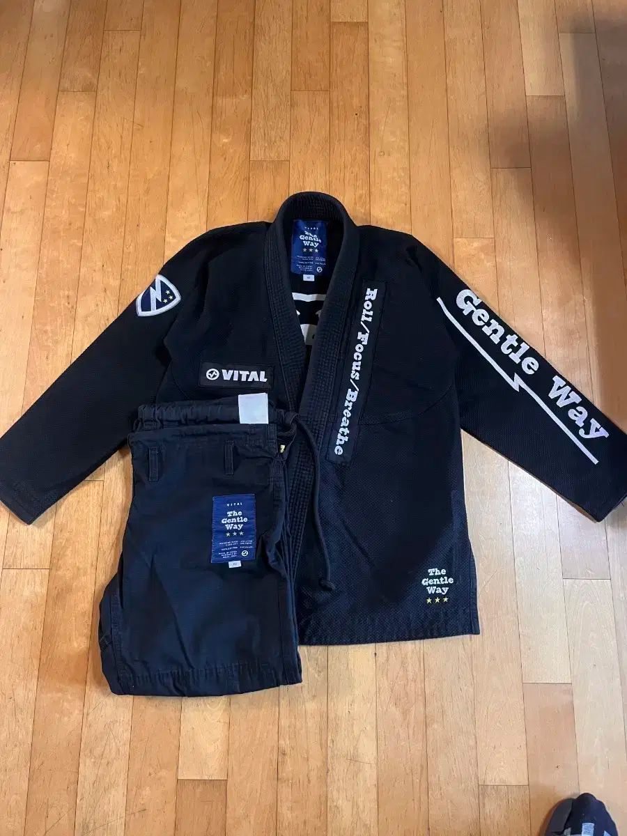 バイタル ジェントルウェイ ブラック A0 柔術 Jiu-Jitsu 柔道着