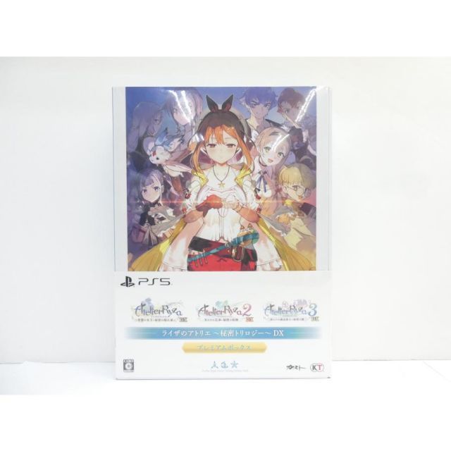 PS5 ライザのアトリエ 秘密トリロジー DX ボックス ゲームソフト WE2560