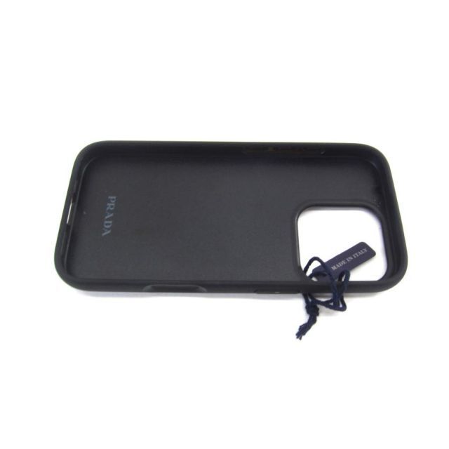 PRADA プラダ サフィアーノ2ZH197 レザー ブルー i Phone 16 Pro