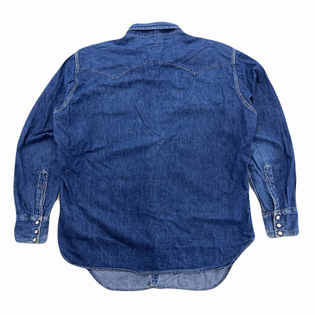 リーバイス 90s デニムシャツ USA製 米国製 バレンシア工場 ショート