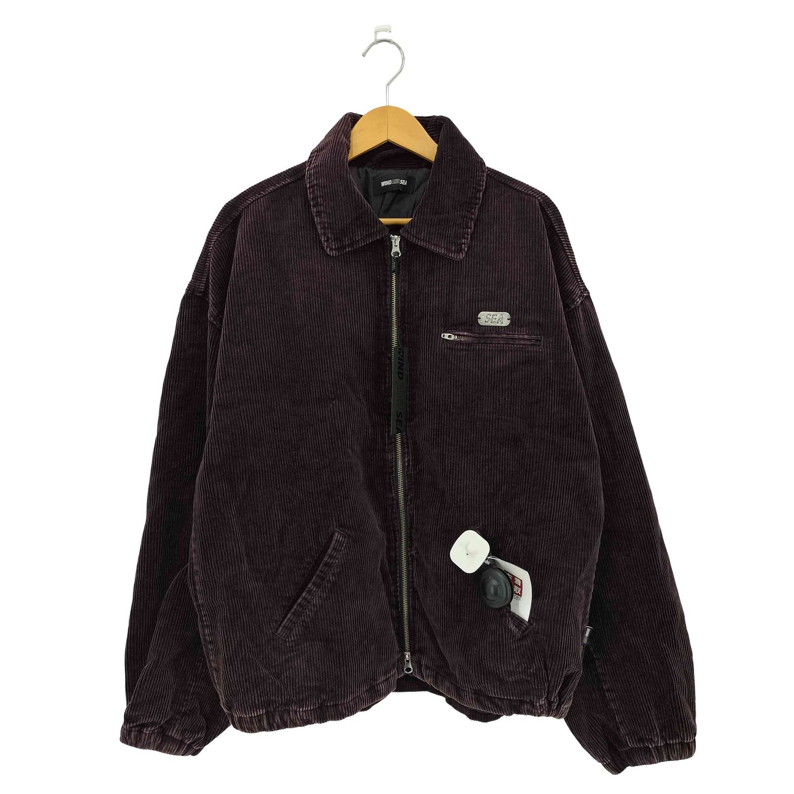 WIND AND SEA ウィンダンシー　コーデュロイ　ジャケット ウィンダンシー WIND AND SEA Wash Corduroy Jacket ウォッシュ