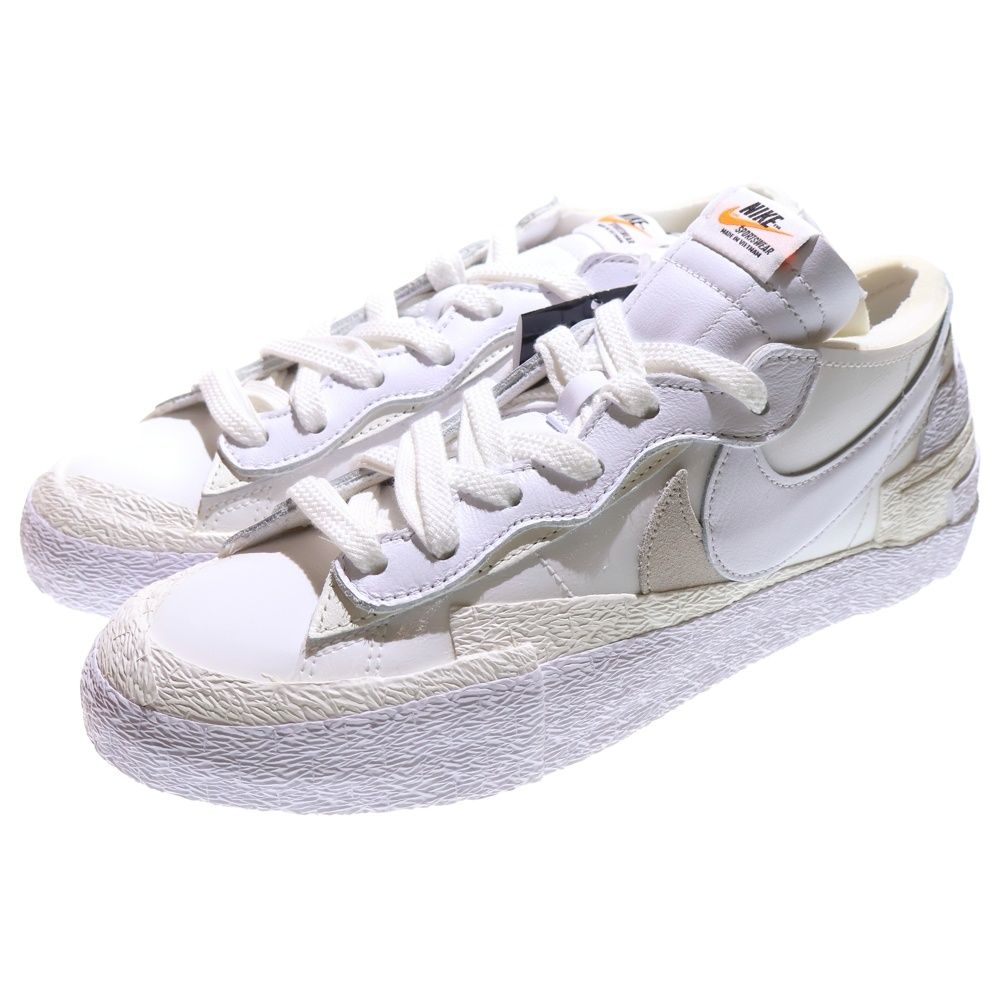 NIKE (ナイキ) ×sacai BLAZER LOW WHITE PATENT LEATHER サカイ 