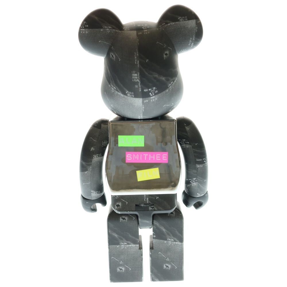MEDICOM TOY メディコムトイ BE RBRICK U.F.O. 3rd Ver. 400 ベアブリック フィギュア 人形 ブラック シルバー