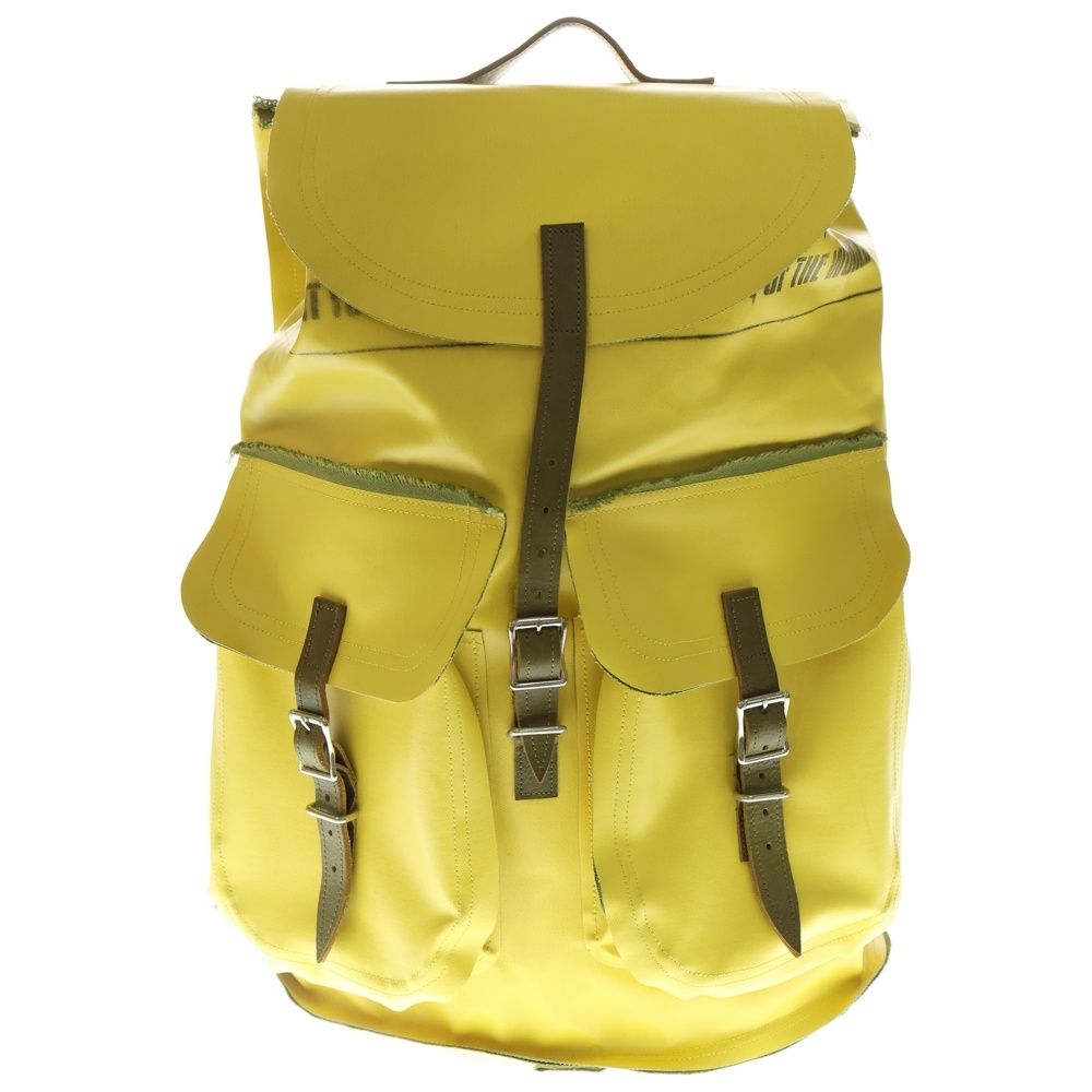 FAF Fake As Flowers エフエーエフ フェイクアズフラワーズ PROTOTYPE004 バックパック リュック イエロー