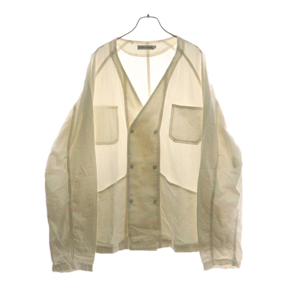 nonnative ノンネイティブ 24SS ×UNDERCOVER Monk Jacket Cotton Paper Viera Overdyed アンダーカバー モンクジャケットペーパービエラオーバーダイド 長袖シャツ UN-J0302