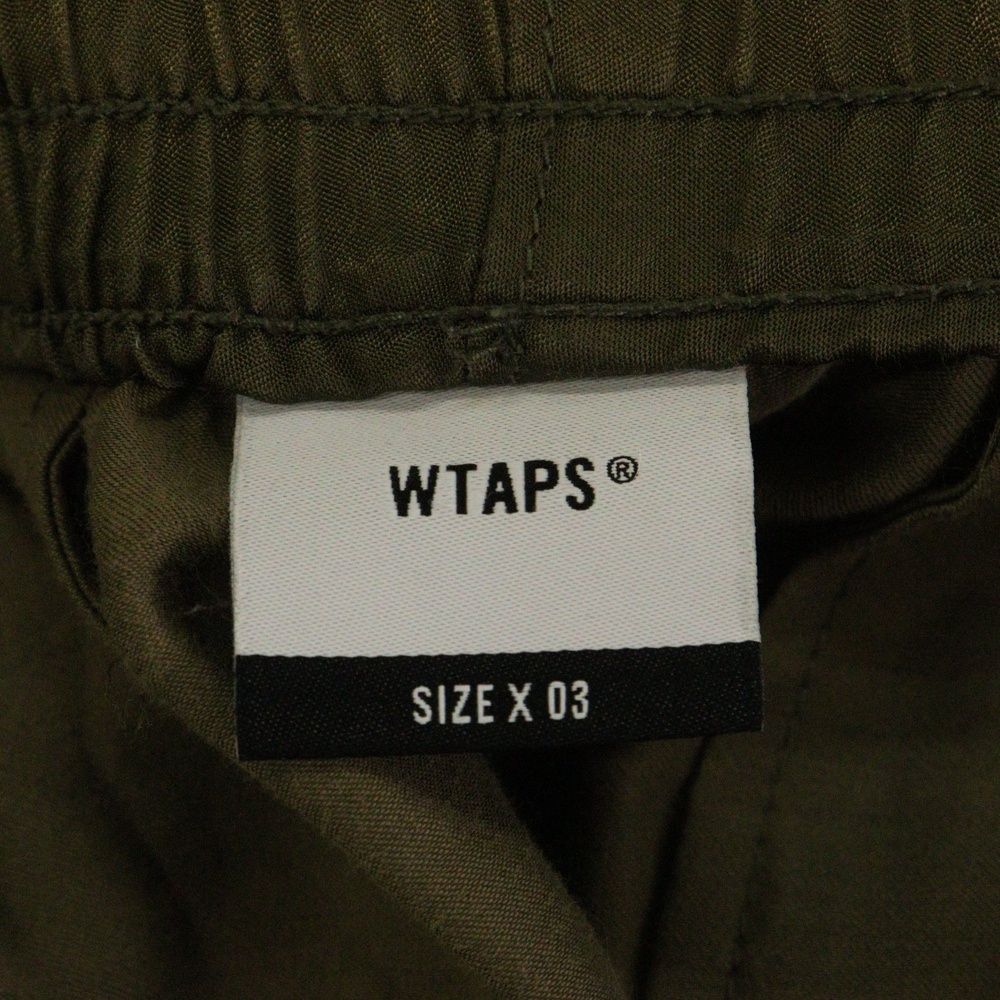 WTAPS (ダブルタップス) 18AW Cribs/Trousers.RACO. Satin クリブス  
