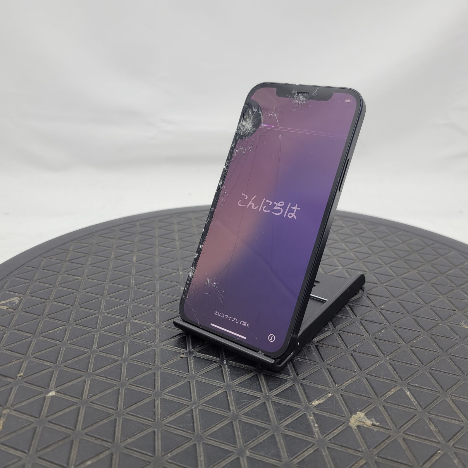 ☆ジャンク/Face ID動作確認済み☆Apple iPhone 12 64GB ブラック 