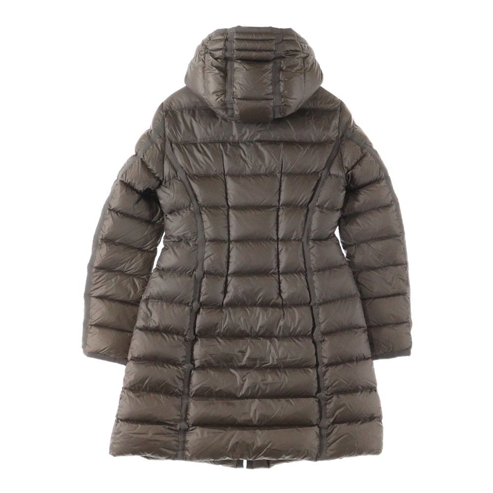 MONCLER モンクレール HERMINE エルミン フーデッドジップアップダウンジャケット グレー レディース A20934933905