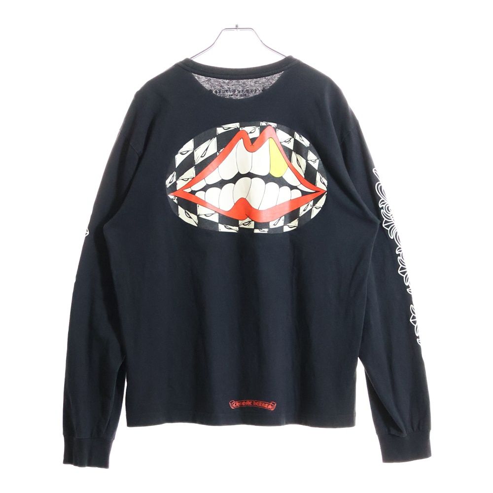 CHROME HEARTS クロムハーツ ×MATTY BOY 99eyes Chomper L S Tee ×マッティボーイ チョンパープリント長袖Tシャツ ブラック