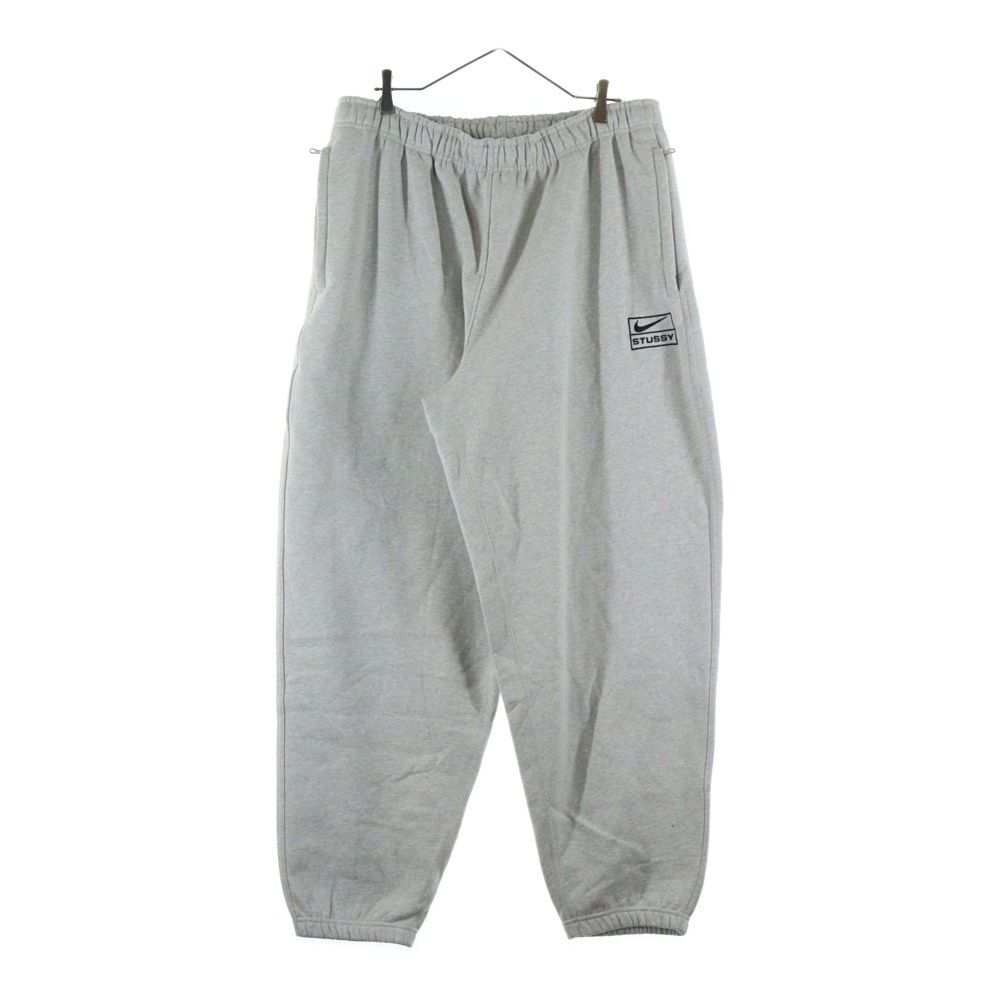 NIKE ナイキ 23AW ×STUSSY Stone Washed Fleece Pant FN5231-050 ×ステューシー ストーンウォッシュ フリースパンツ スウェットパンツ グレー