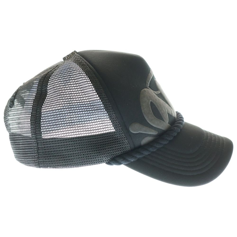 syna world シナワールド キャップ ロープ ブラック 黒 SYNA WORLD (シナ ワールド) フロントロゴ ロープ メッシュキャップ