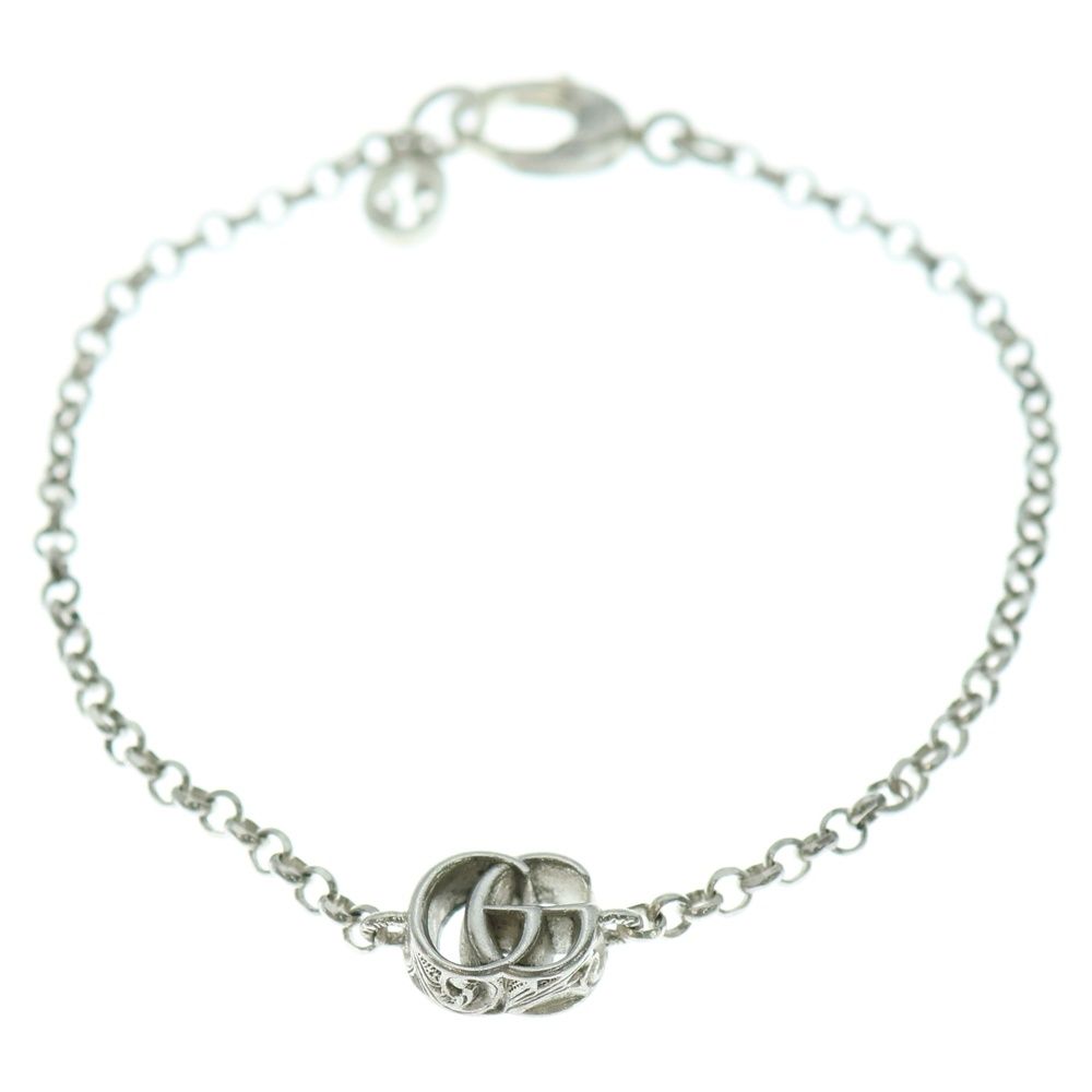 GUCCI ダブルG マーモント アラベスク チェーンブレスレット 925 GUCCI