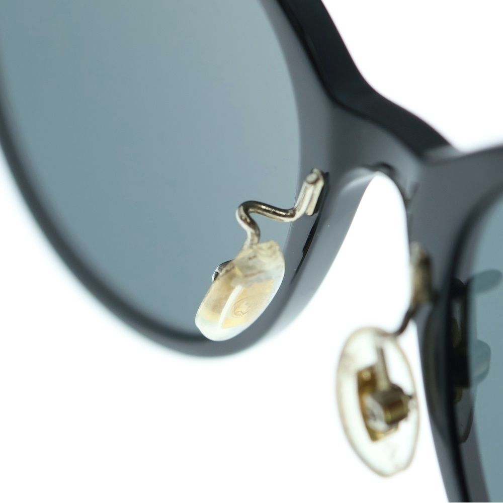  GUCCI グッチ サイドロゴ 3ライン サングラス アイウェア ブラック レディース サングラス 小物