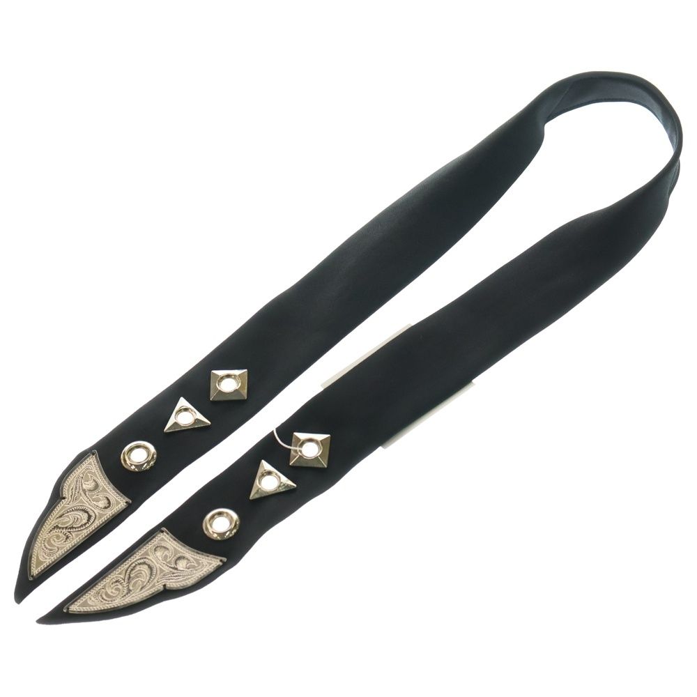 TOGA TOO トーガ トゥ METAL RIBBON TIE メタルリボンタイ ネクタイ レディース ブラック TZ 251-AC 940