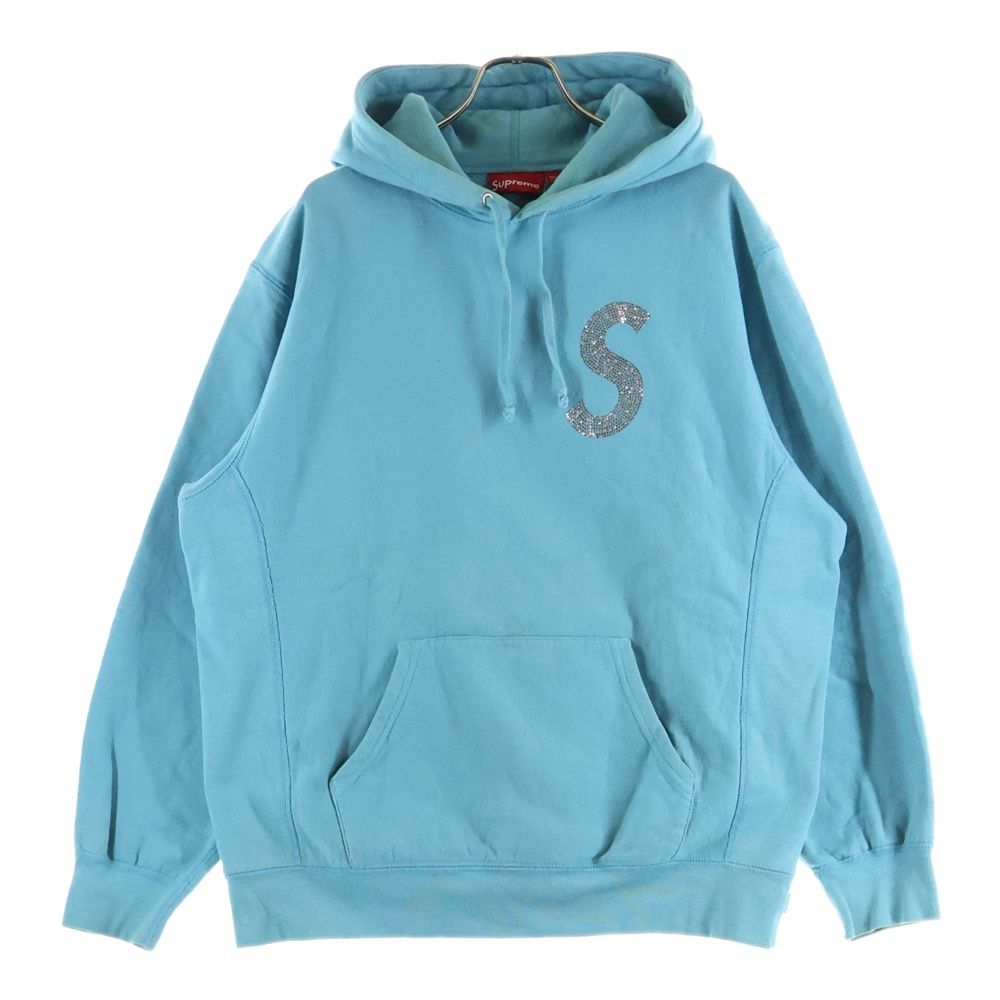 SUPREME (シュプリーム) 21SS ×Swarovski S Logo Hooded Sweatshirt