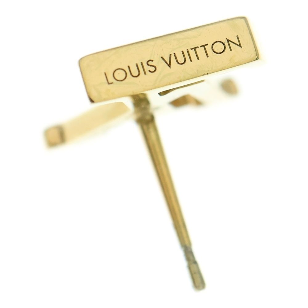  LOUIS VUITTON ルイヴィトン LVアイコニック ピアス イヤー ゴールド GP M 00743 その他 ヘアアクセサリー