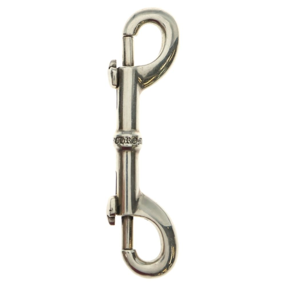 CHROME HEARTS クロムハーツ DOUBLE CLIP KEY CHAIN ダブルクリップキーチェーン シルバー
