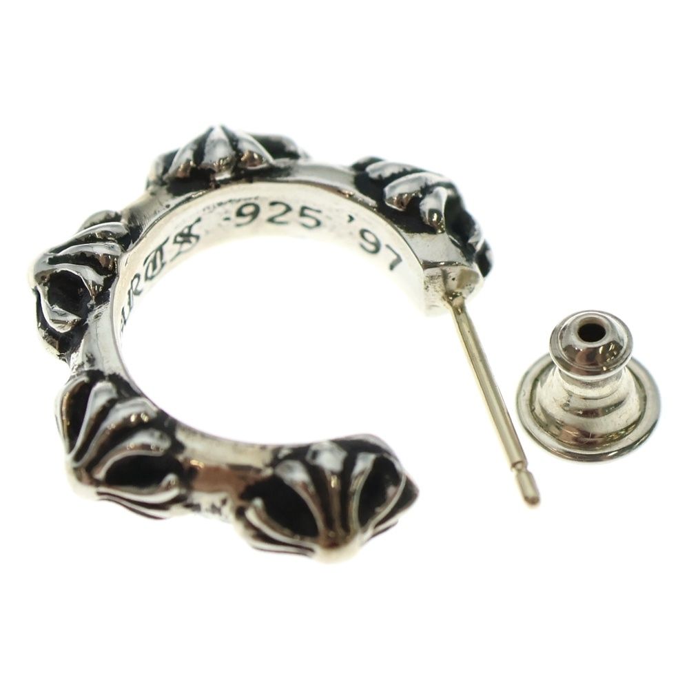 CHROME HEARTS (クロムハーツ) HOOP CROSS クロスバンド フープピアス