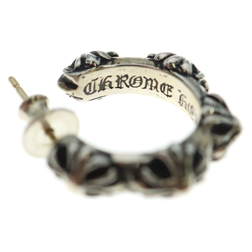 CHROME HEARTS (クロムハーツ) HOOP CROSS クロスバンド フープピアス