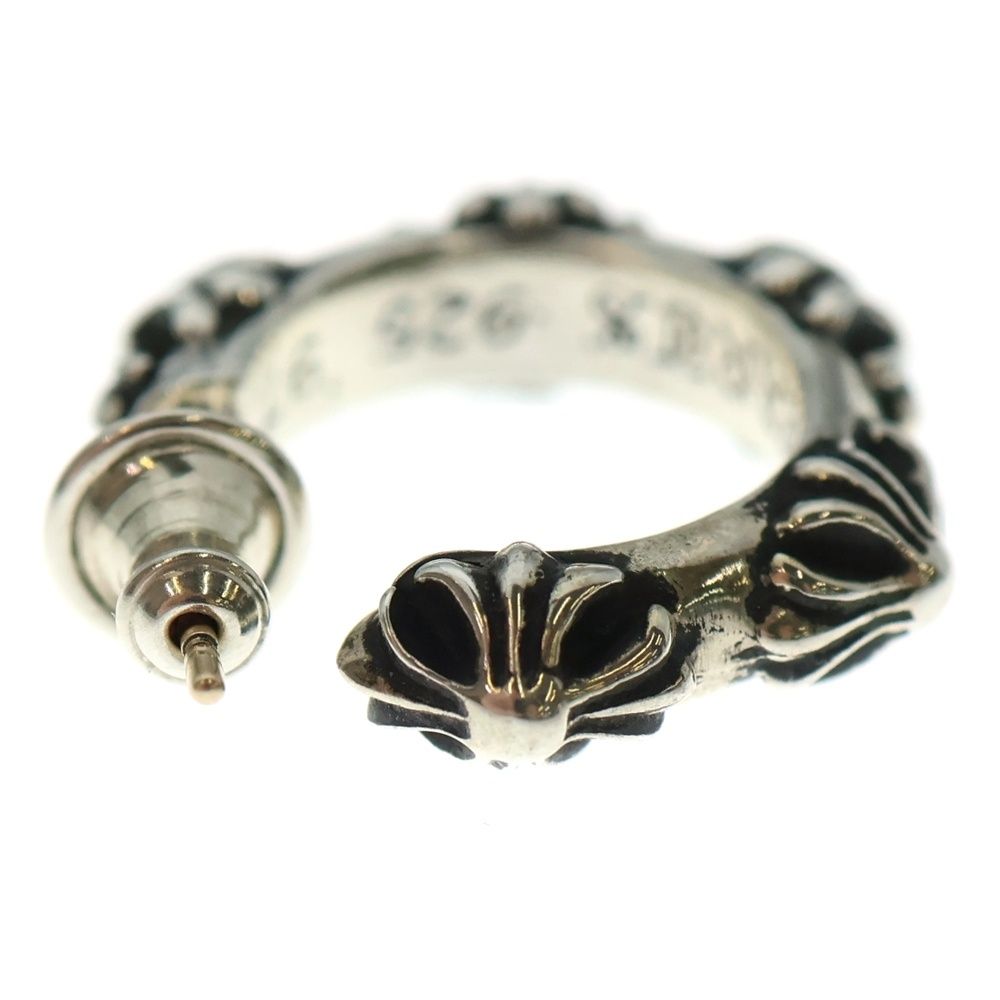 CHROME HEARTS (クロムハーツ) HOOP CROSS クロスバンド フープピアス