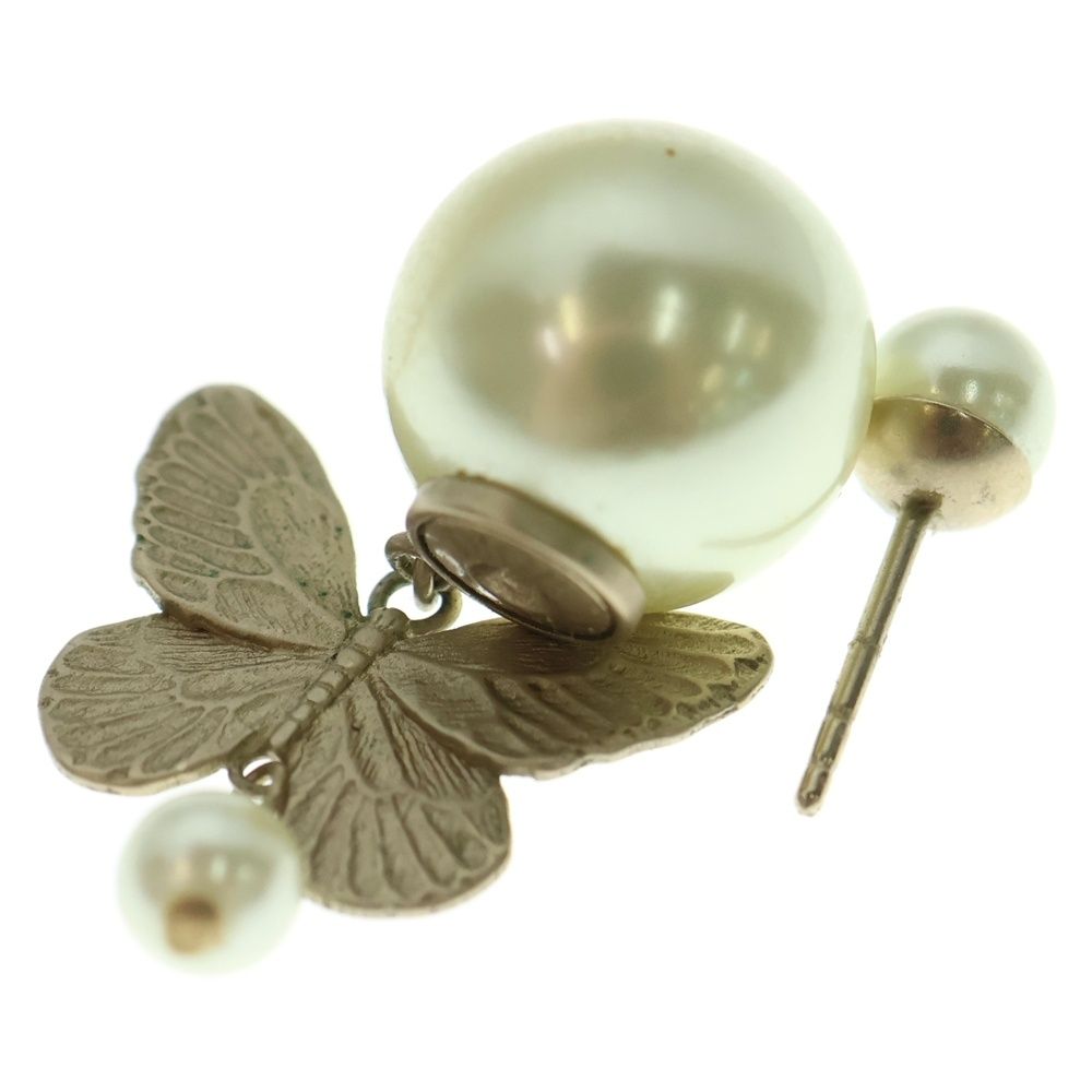  DIOR ディオール バタフライ 蝶モチーフ パール ピアス ゴールド その他 ヘアアクセサリー