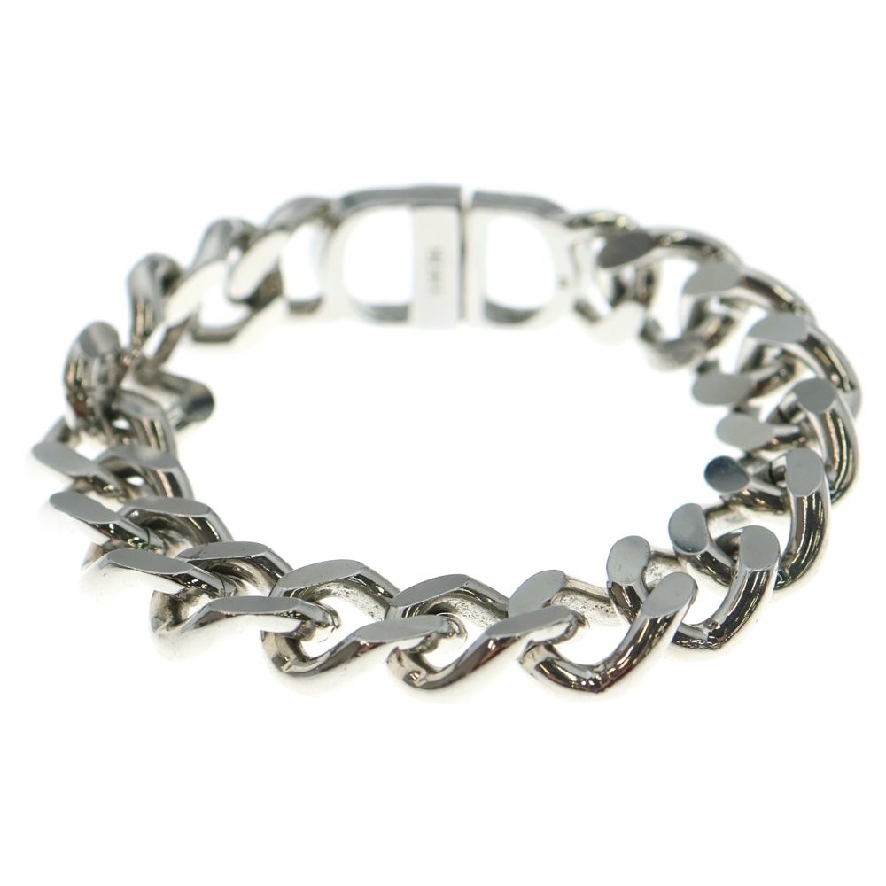 Christian Dior クリスチャンディオール CDアイコン ブレスレット チェーン シルバー