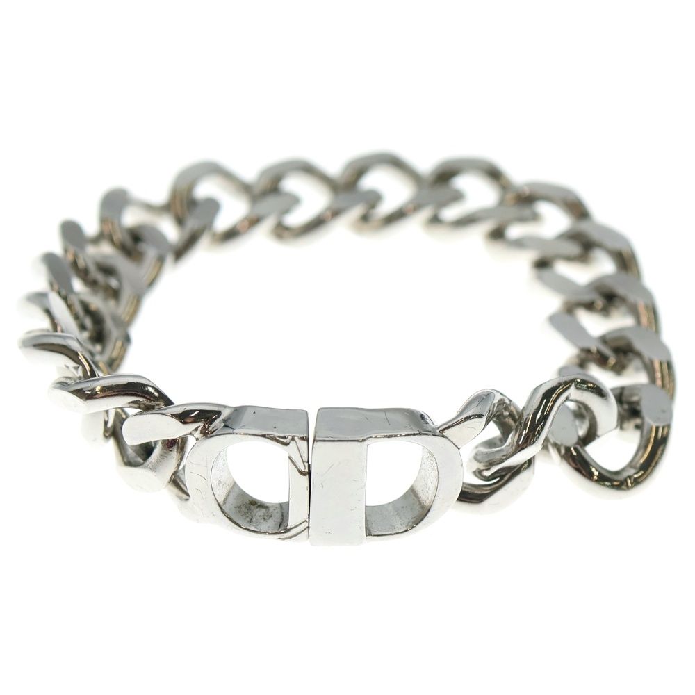 Christian Dior クリスチャンディオール CDアイコン ブレスレット チェーン シルバー