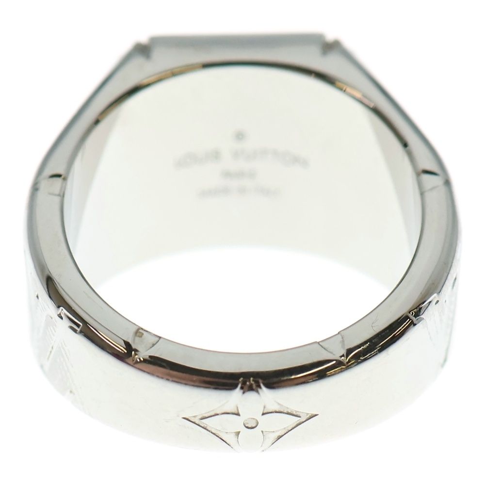 LOUIS VUITTON ルイヴィトン シグネットリング 指輪 シルバー M 62487