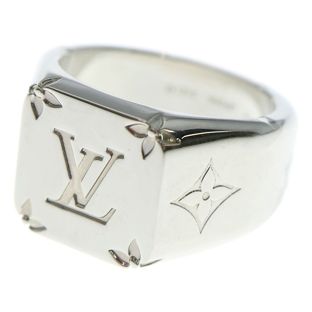 LOUIS VUITTON ルイヴィトン シグネットリング 指輪 シルバー M62487