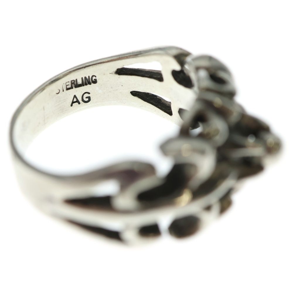  A G エーアンドジー カットアウト フ リング シルバー リング 指輪 アクセサリー