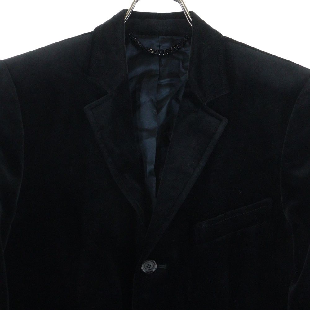 BURBERRY (バーバリー) ベロア ベルベット 3B テーラードジャケット