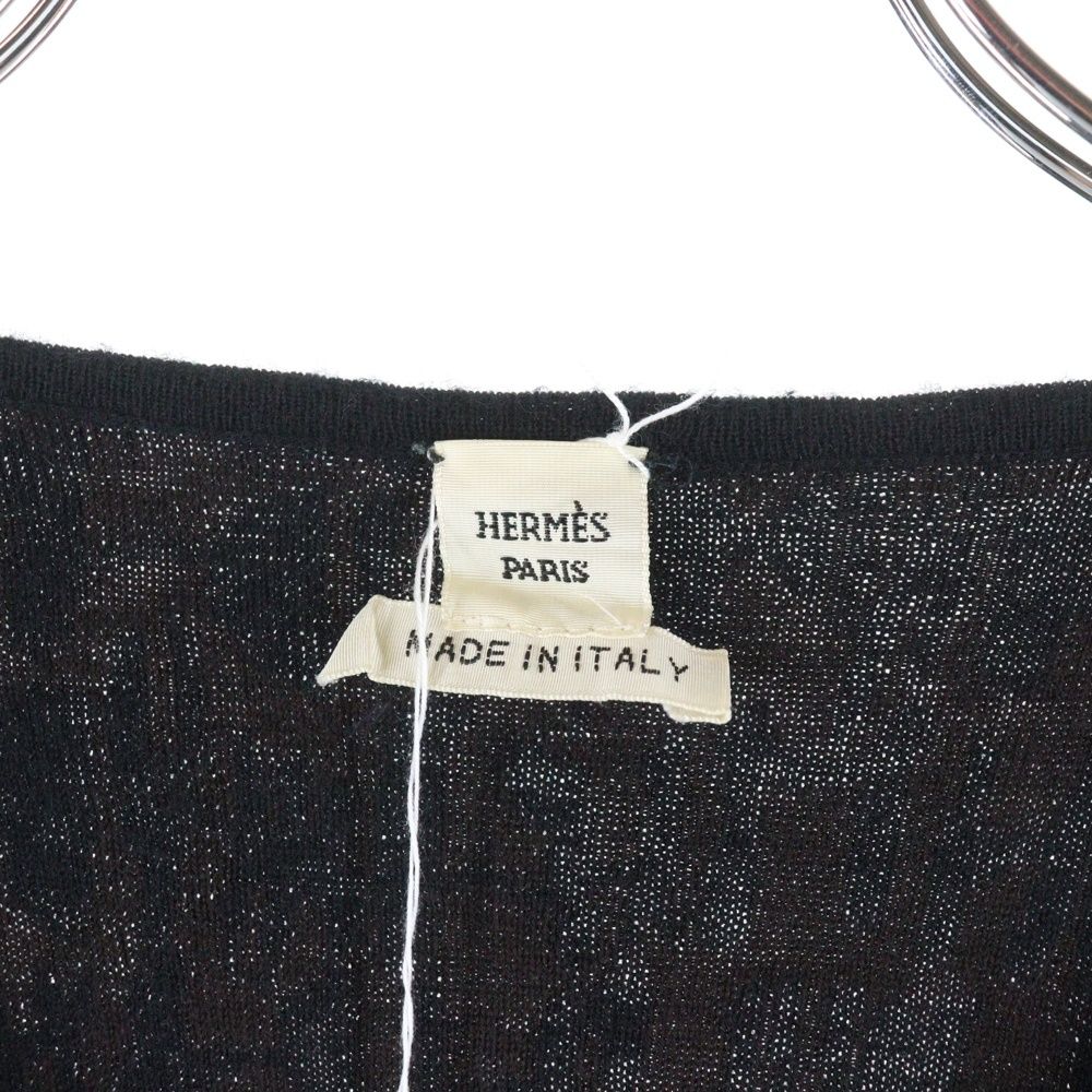 Hロゴ総柄ジャガード