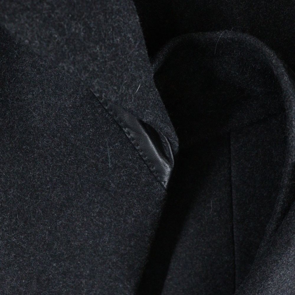 ラムレザー切り替え ベルトデザイン