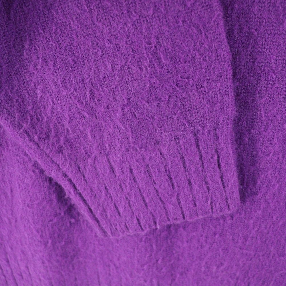 トップス 2023FW Supreme pilled Sweater purple M SUPREME (シュプリーム) 23AW Pilled Sweater ウールアクリルプル