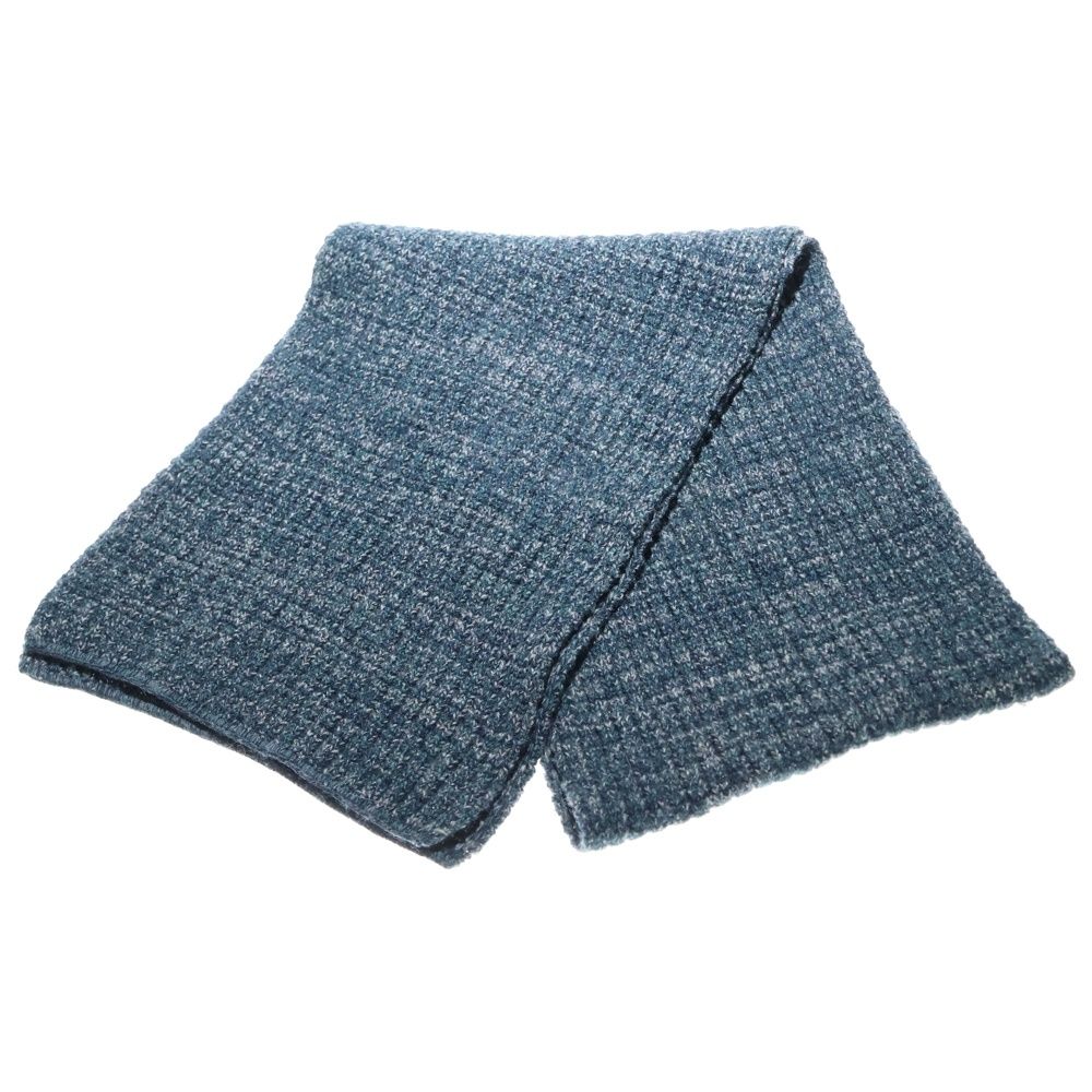 Y s for men ワイズフォーメン メランジ アゼ編み マフラー グリーン